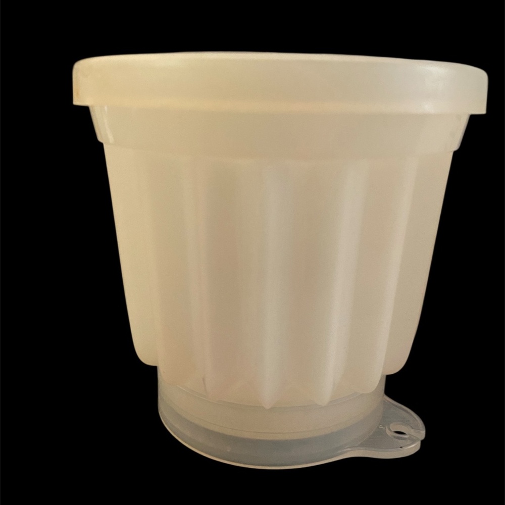 Vintage Tupperware Jel-ette JELL-O Jello Mold Single Serve Lid Star Cap Mini
